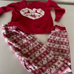 2 Piece Girl’s Pj Set:  size 8